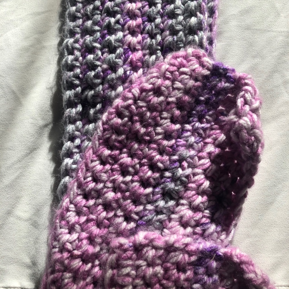 knitted scarf